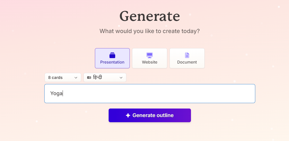 Create PowerPoint Presentation in 10 Seconds With Gamma App