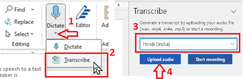 speech to text in hindi or voice to text in hindi